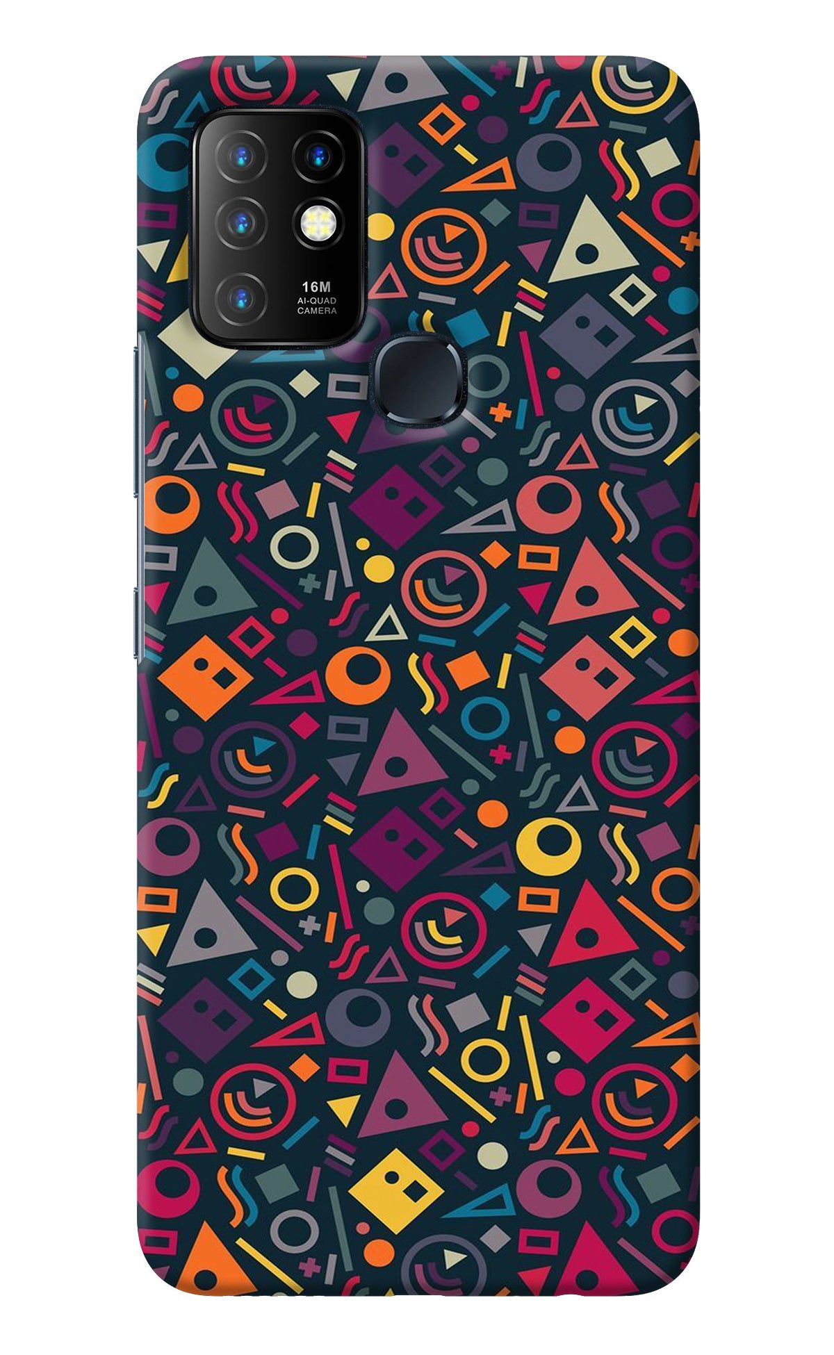 Geometric Abstract Infinix Hot 10 Back Cover