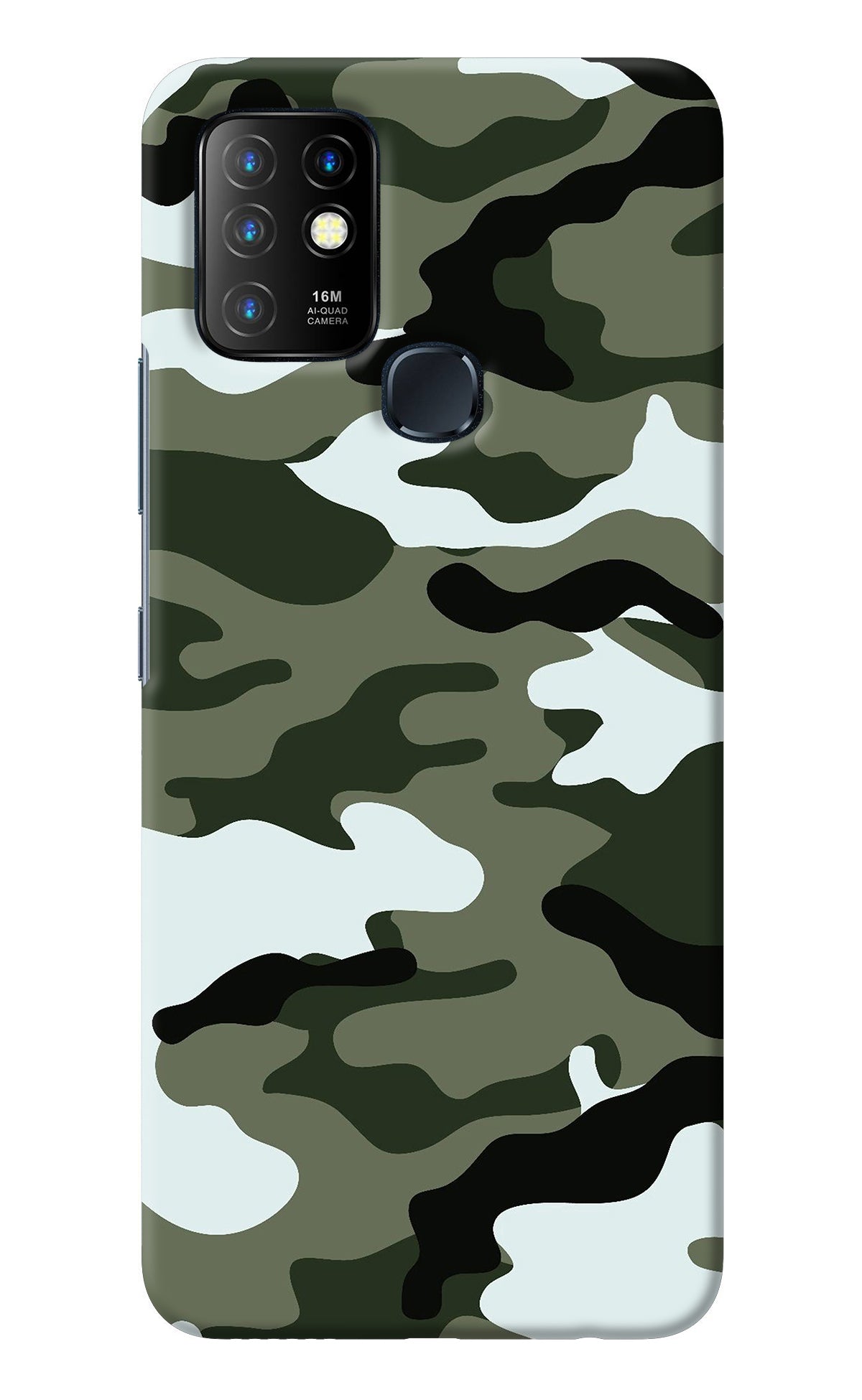 Camouflage Infinix Hot 10 Back Cover