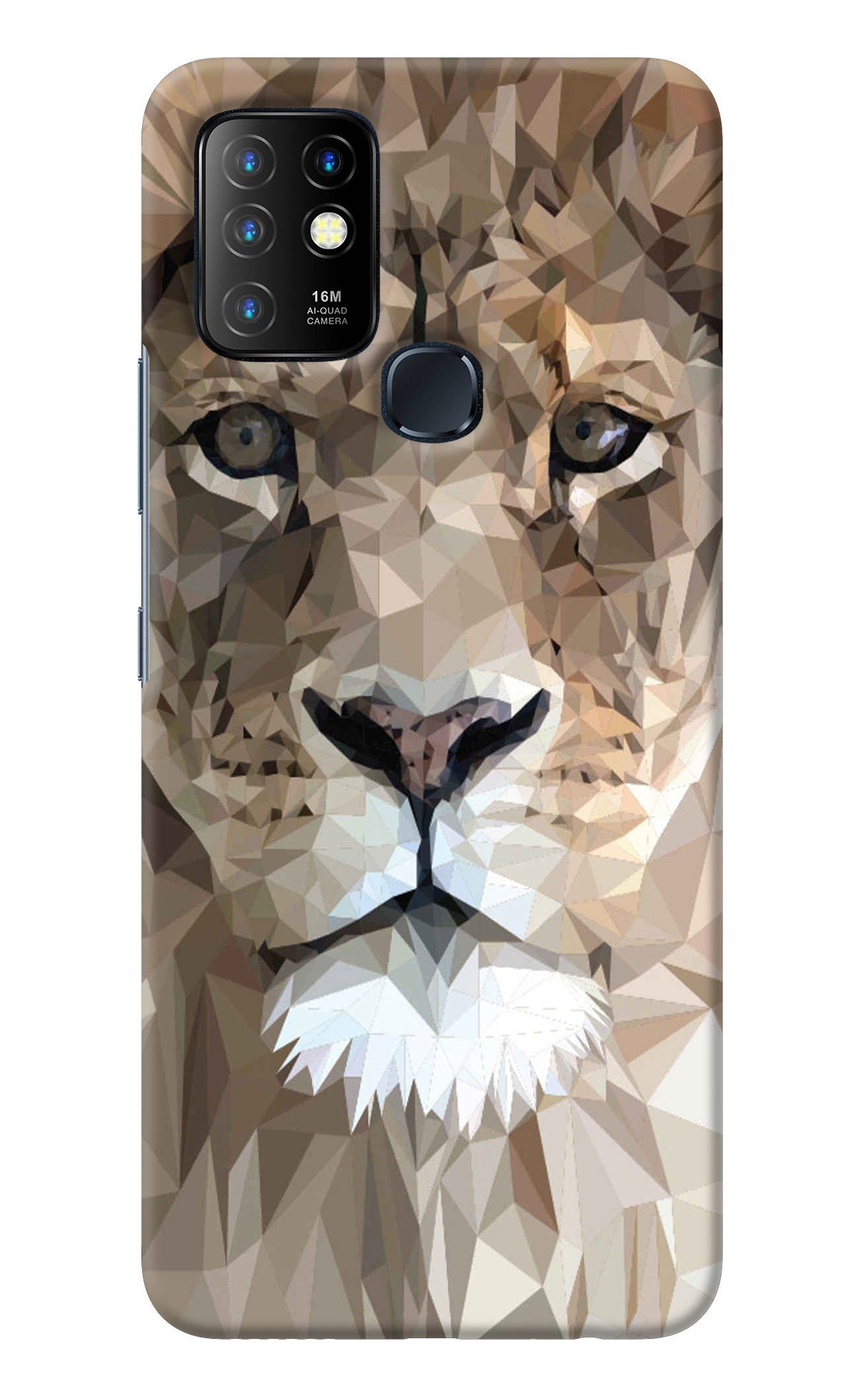 Lion Art Infinix Hot 10 Back Cover