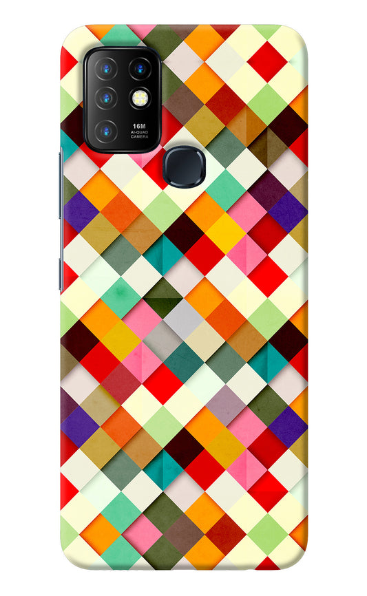 Geometric Abstract Colorful Infinix Hot 10 Back Cover