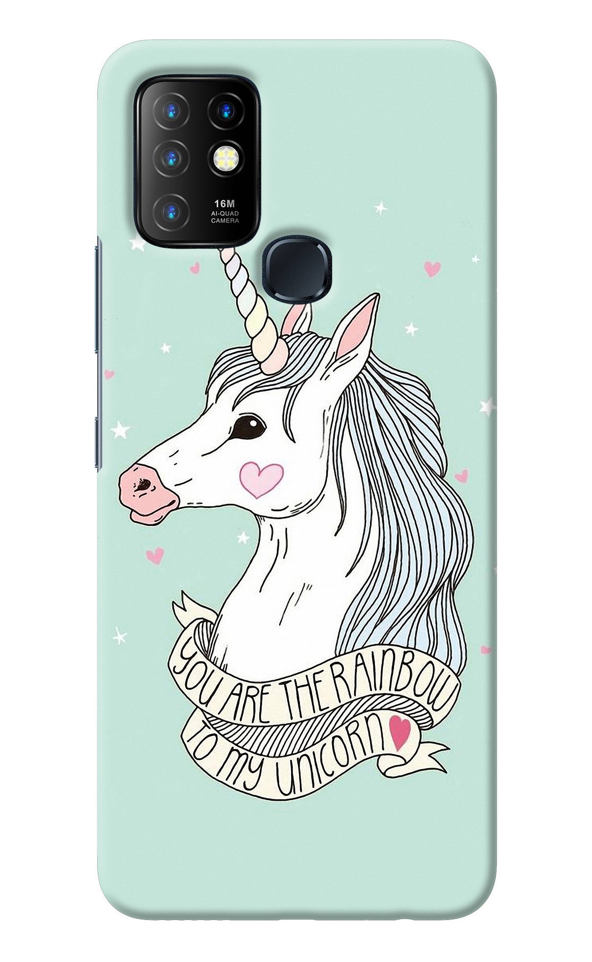 Unicorn Wallpaper Infinix Hot 10 Back Cover