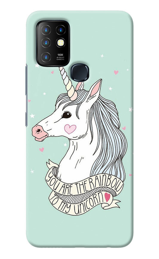 Unicorn Wallpaper Infinix Hot 10 Back Cover