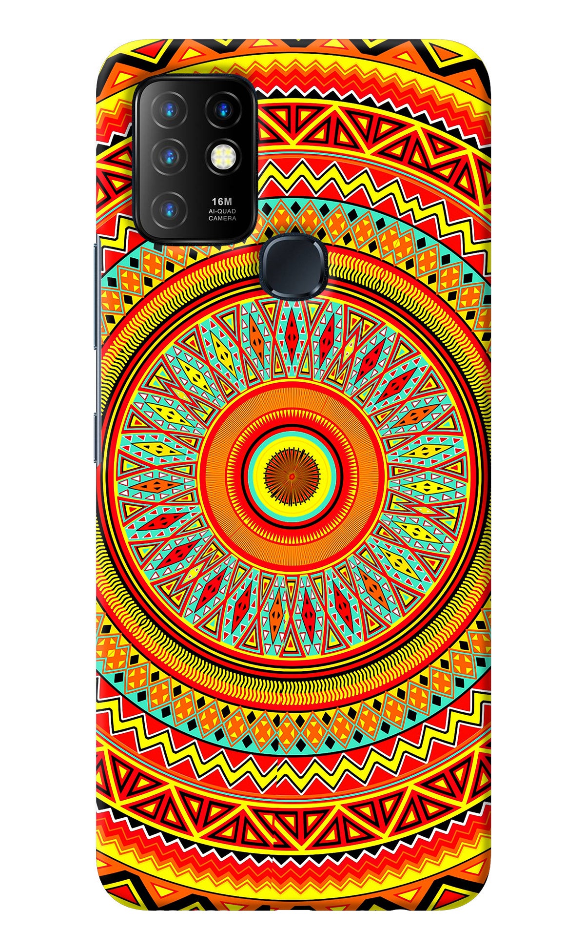 Mandala Pattern Infinix Hot 10 Back Cover