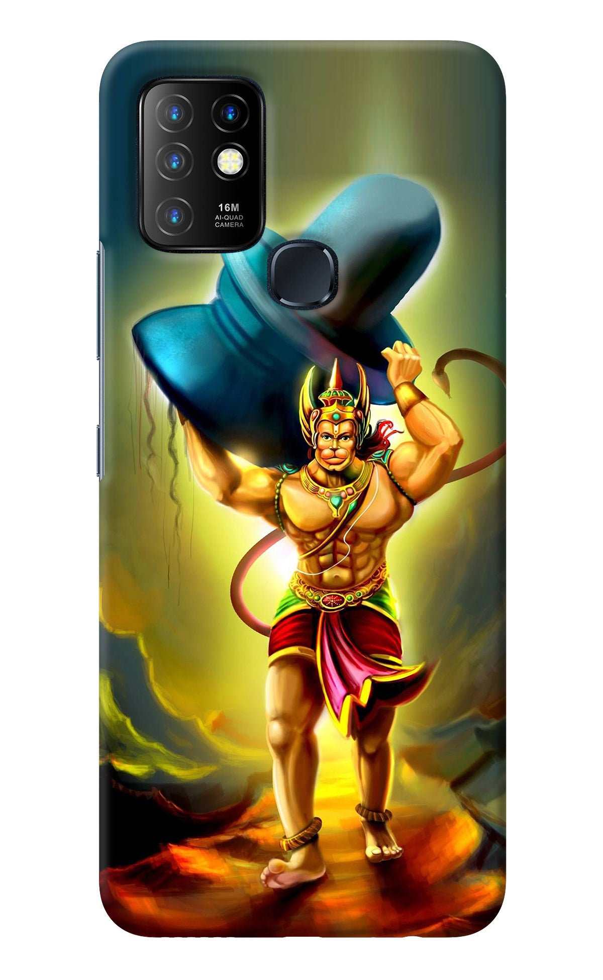 Lord Hanuman Infinix Hot 10 Back Cover