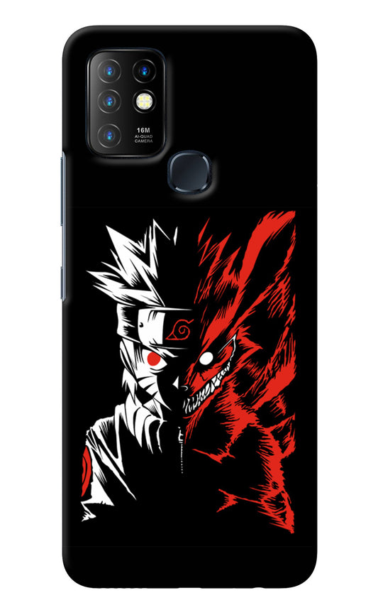 Naruto Two Face Infinix Hot 10 Back Cover