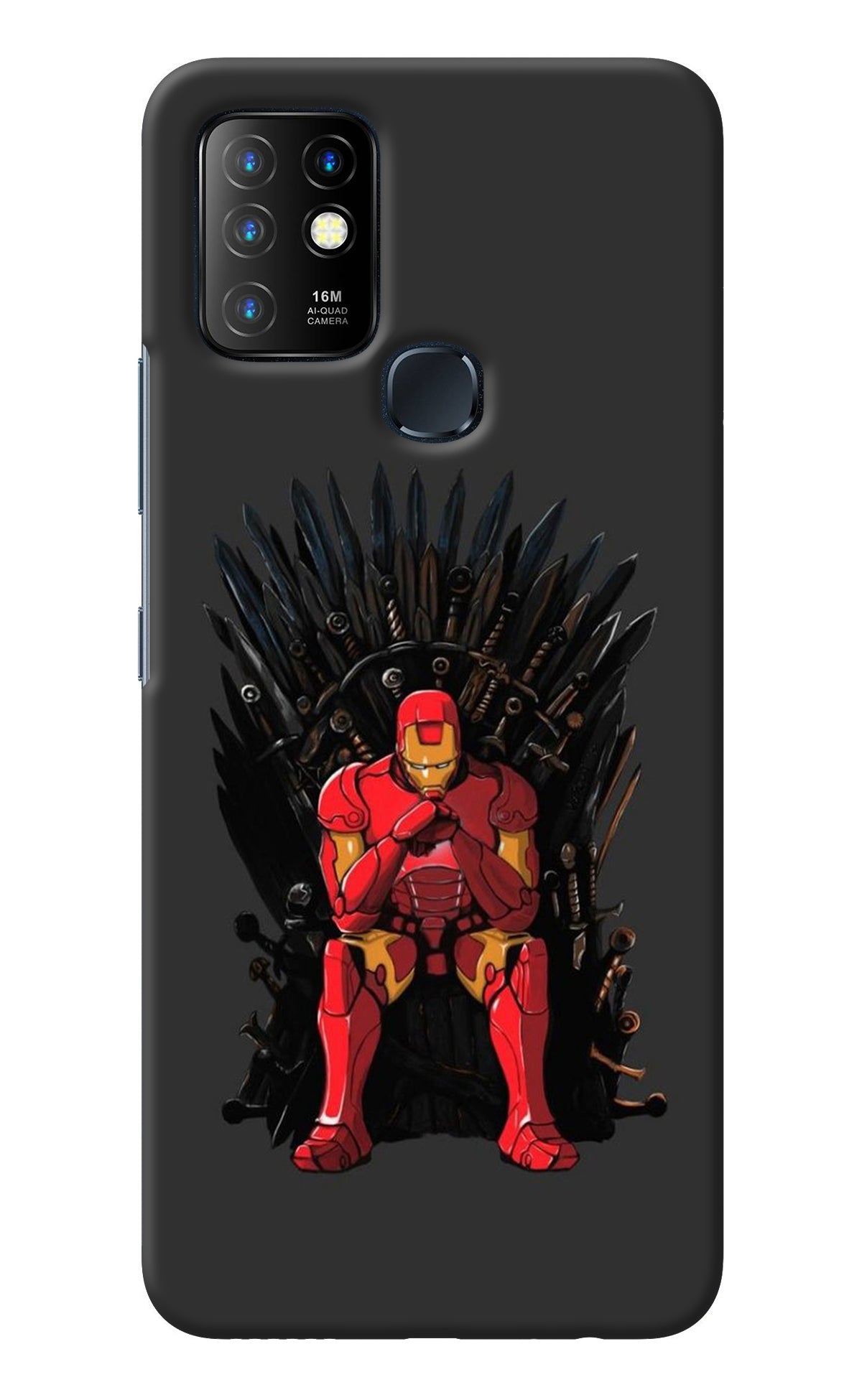 Ironman Throne Infinix Hot 10 Back Cover