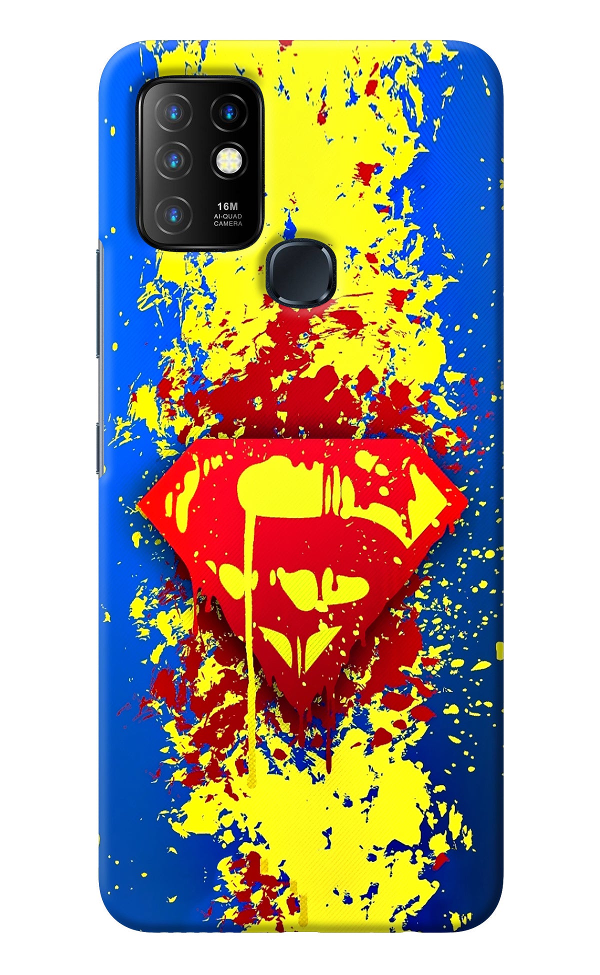 Superman logo Infinix Hot 10 Back Cover