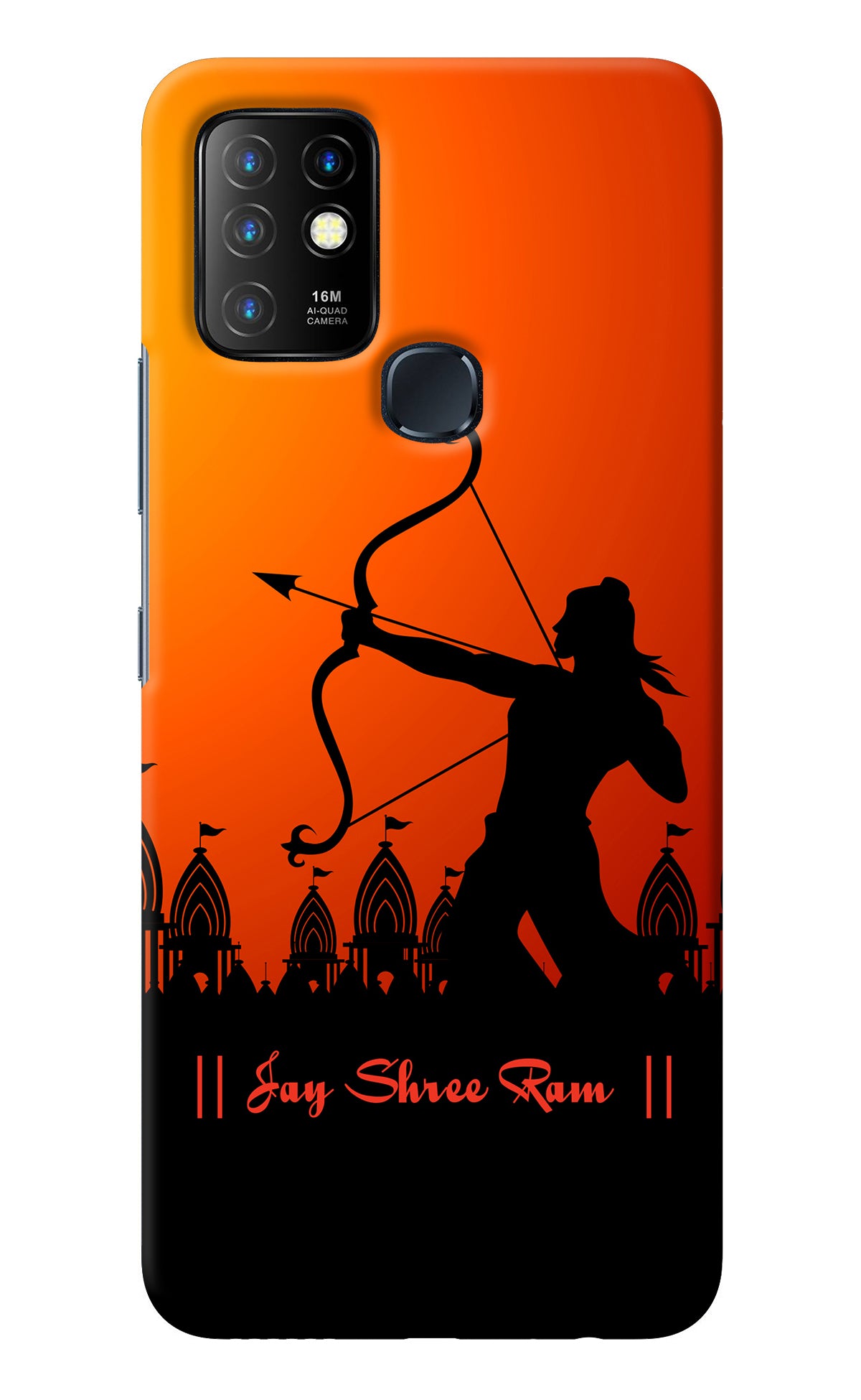 Lord Ram - 4 Infinix Hot 10 Back Cover