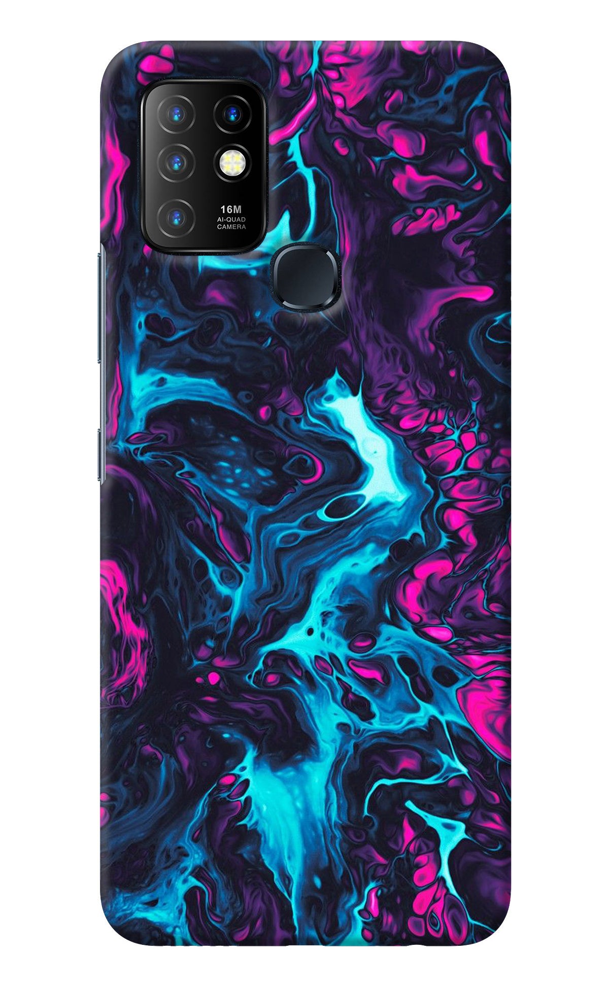 Abstract Infinix Hot 10 Back Cover