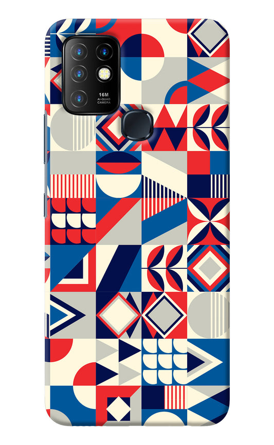 Colorful Pattern Infinix Hot 10 Back Cover