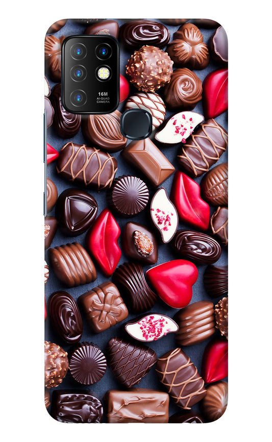 Chocolates Infinix Hot 10 Back Cover