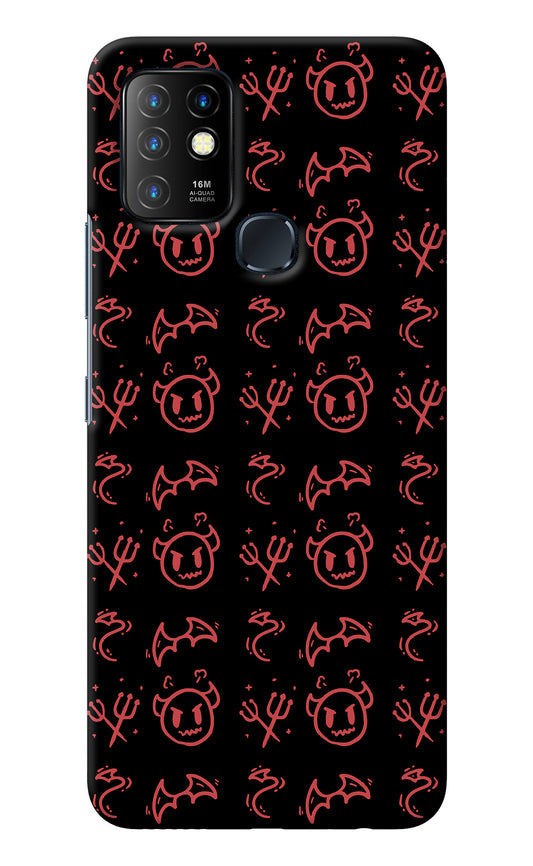 Devil Infinix Hot 10 Back Cover