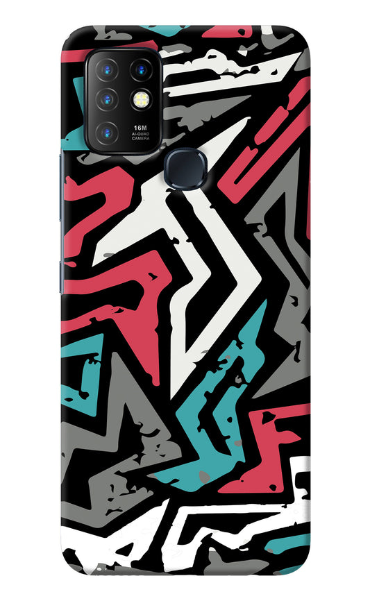 Geometric Graffiti Infinix Hot 10 Back Cover