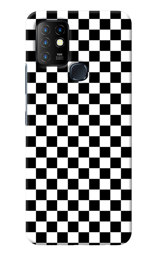 Chess Board Infinix Hot 10 Back Cover