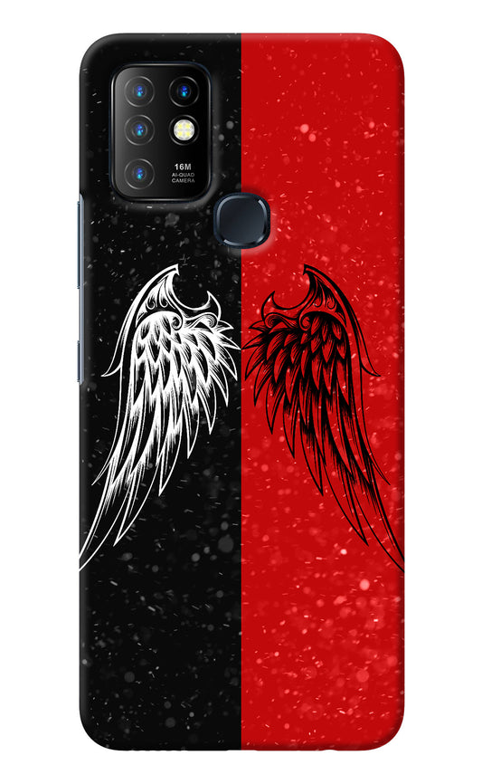 Wings Infinix Hot 10 Back Cover