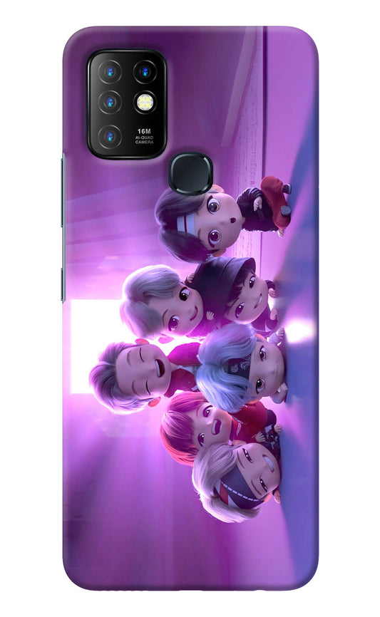 BTS Chibi Infinix Hot 10 Back Cover