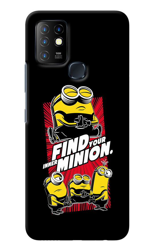 Find your inner Minion Infinix Hot 10 Back Cover