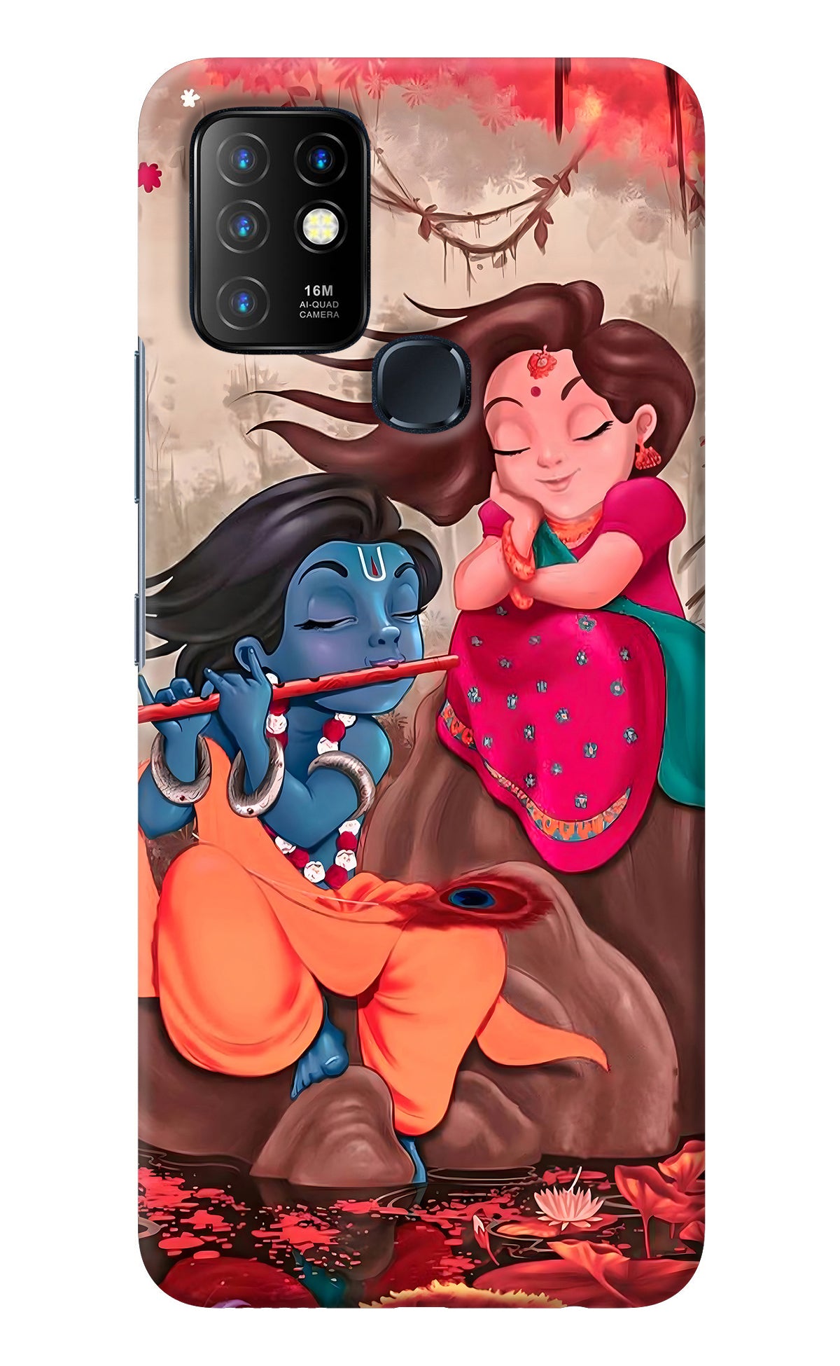 Radhe Krishna Infinix Hot 10 Back Cover