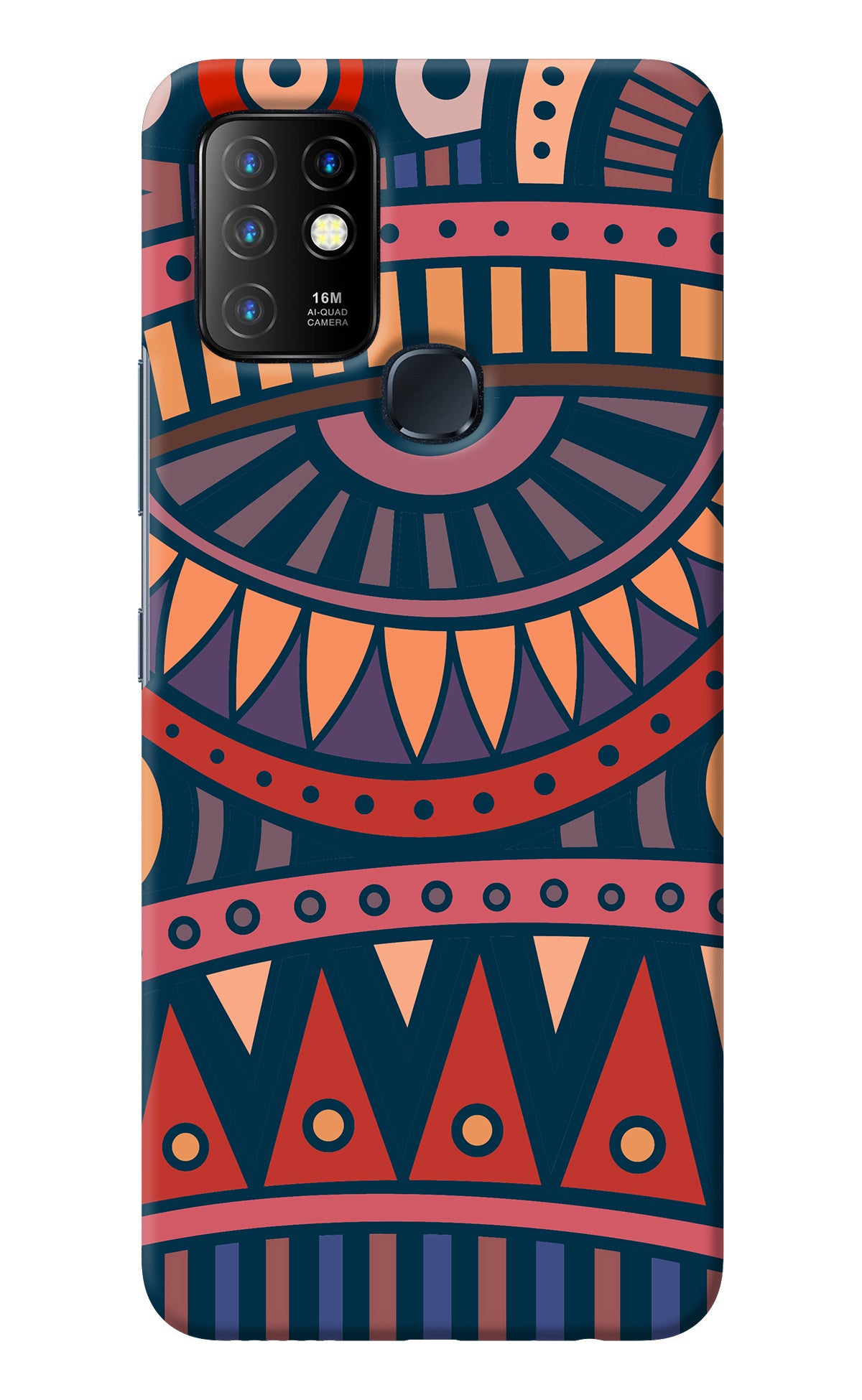 African Culture Design Infinix Hot 10 Back Cover