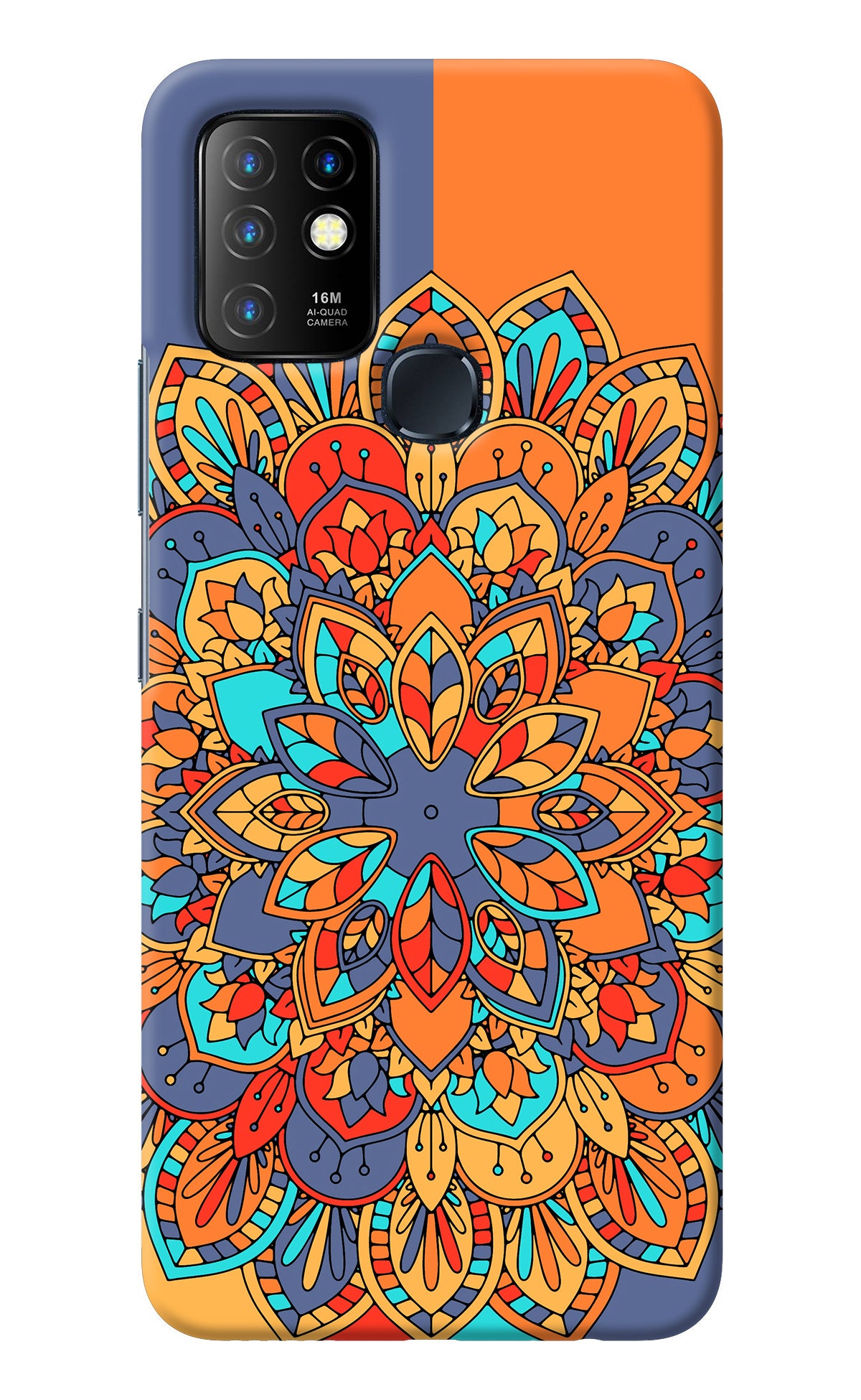 Color Mandala Infinix Hot 10 Back Cover