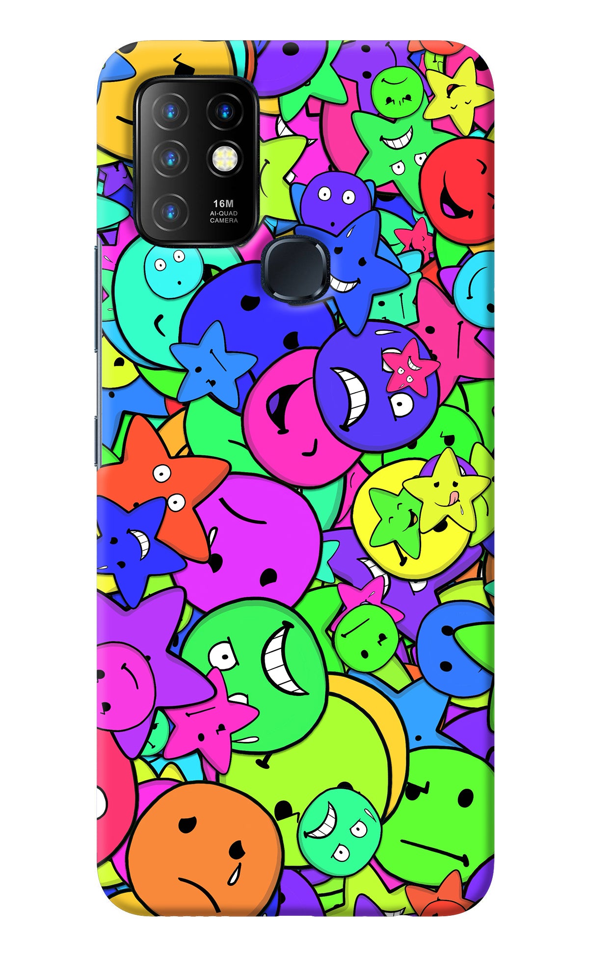 Fun Doodle Infinix Hot 10 Back Cover