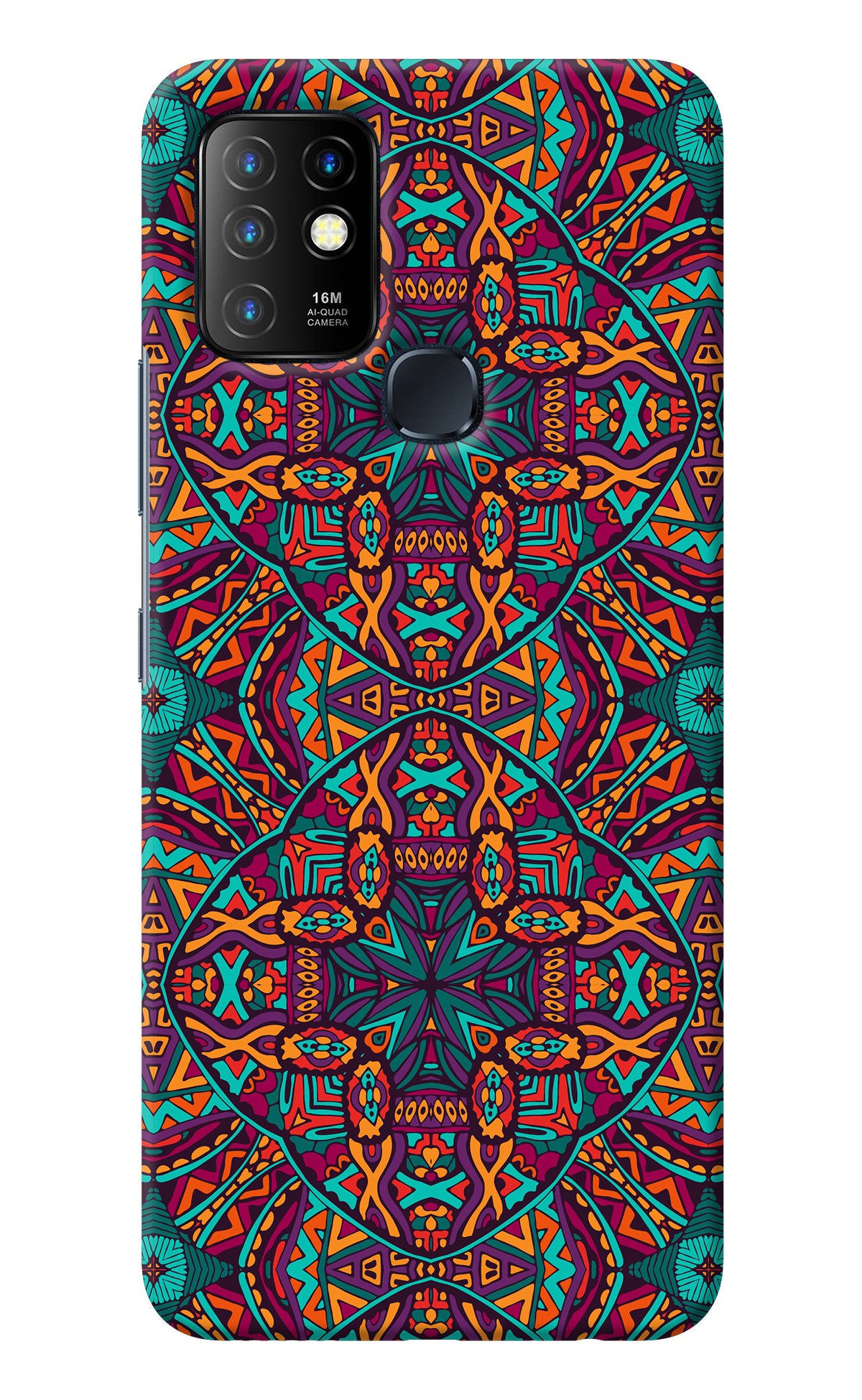 Colour Mandala Infinix Hot 10 Back Cover