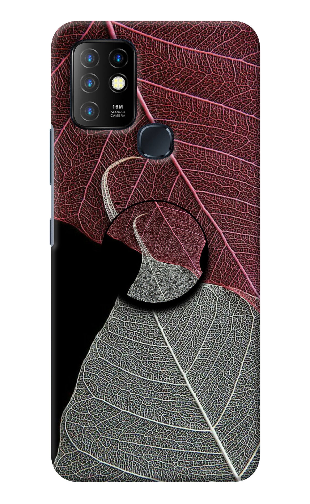 Leaf Pattern Infinix Hot 10 Pop Case