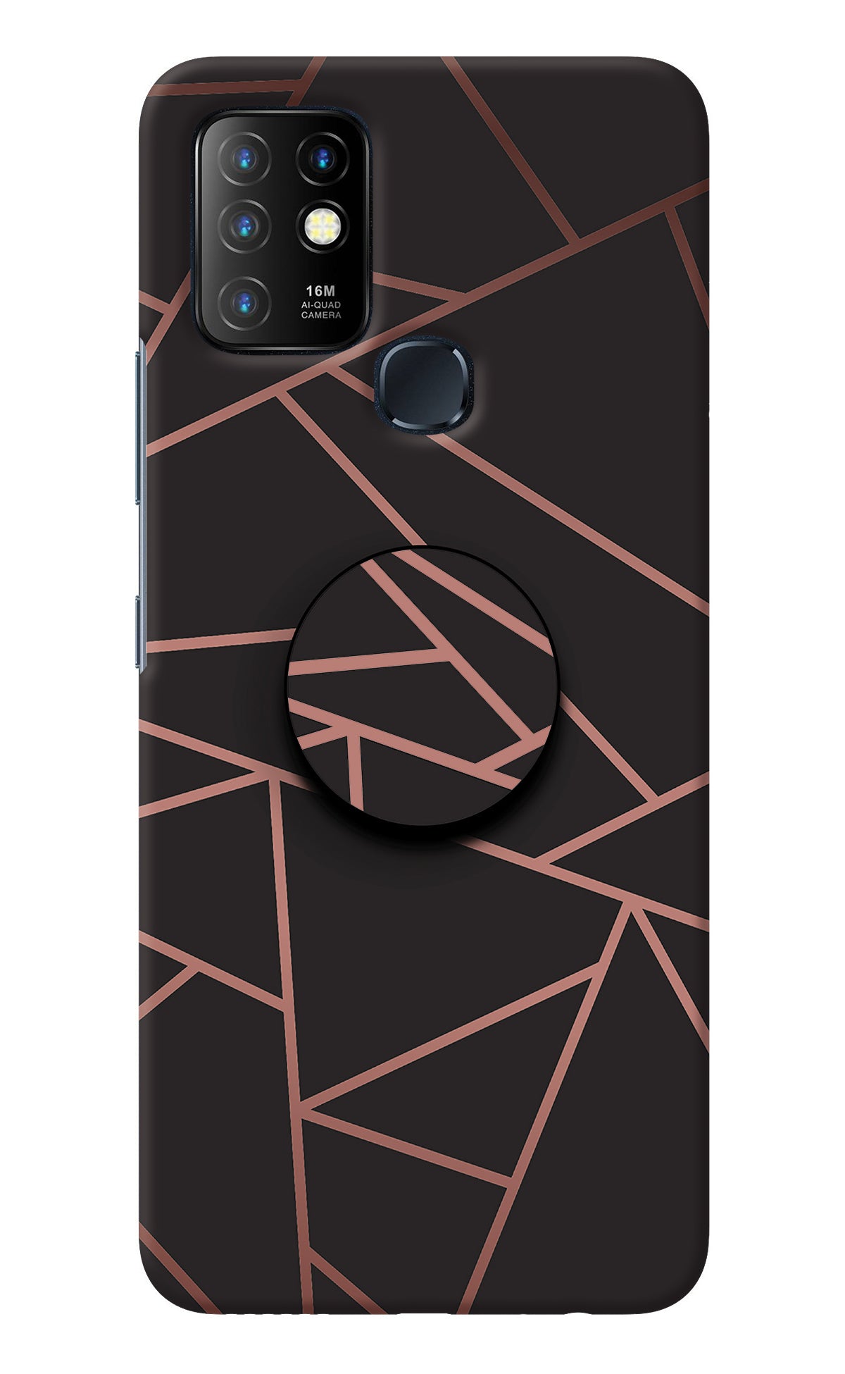 Geometric Pattern Infinix Hot 10 Pop Case