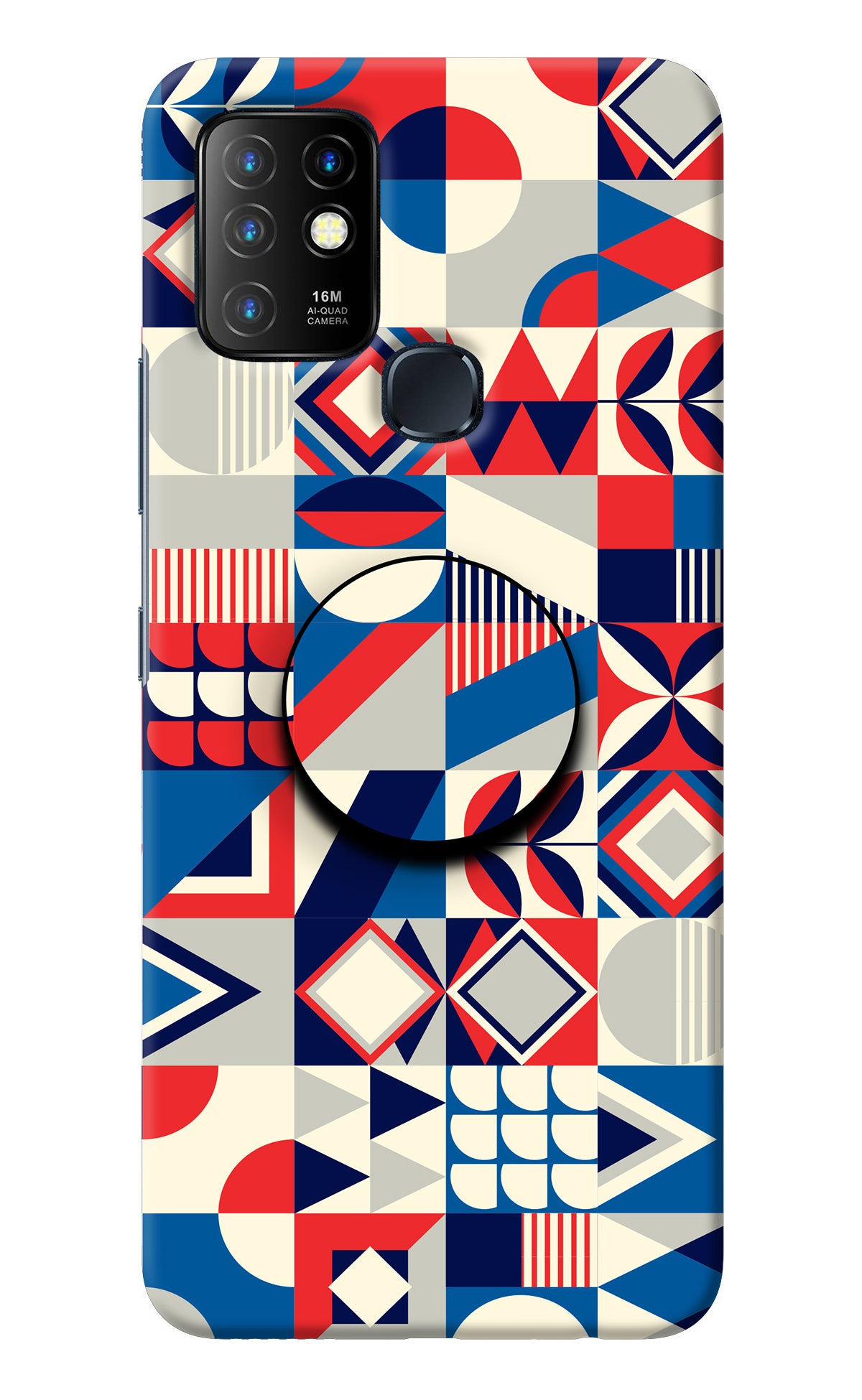 Colorful Pattern Infinix Hot 10 Pop Case