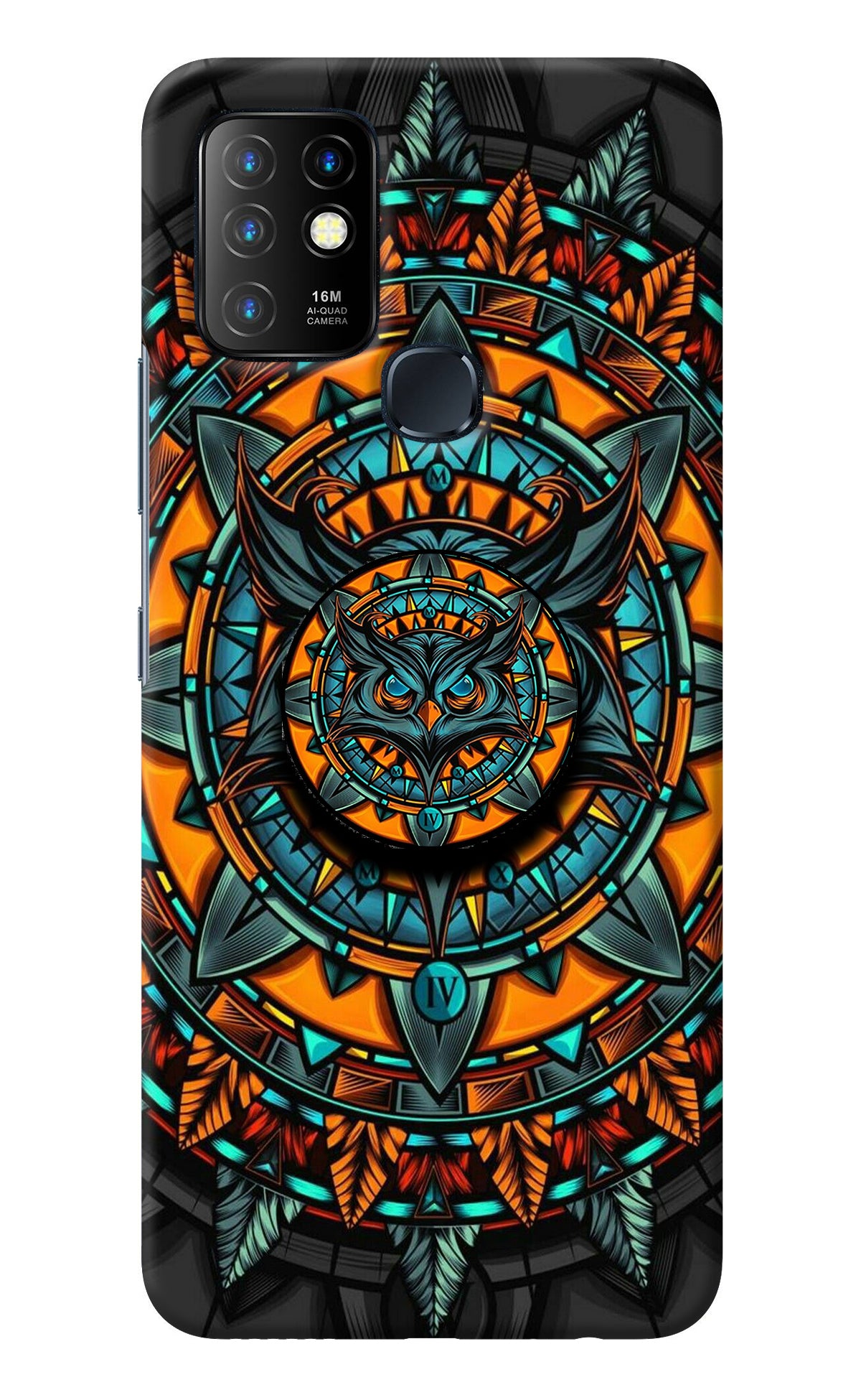 Angry Owl Infinix Hot 10 Pop Case