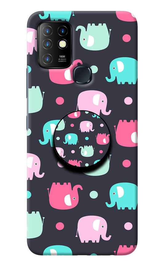 Baby Elephants Infinix Hot 10 Pop Case