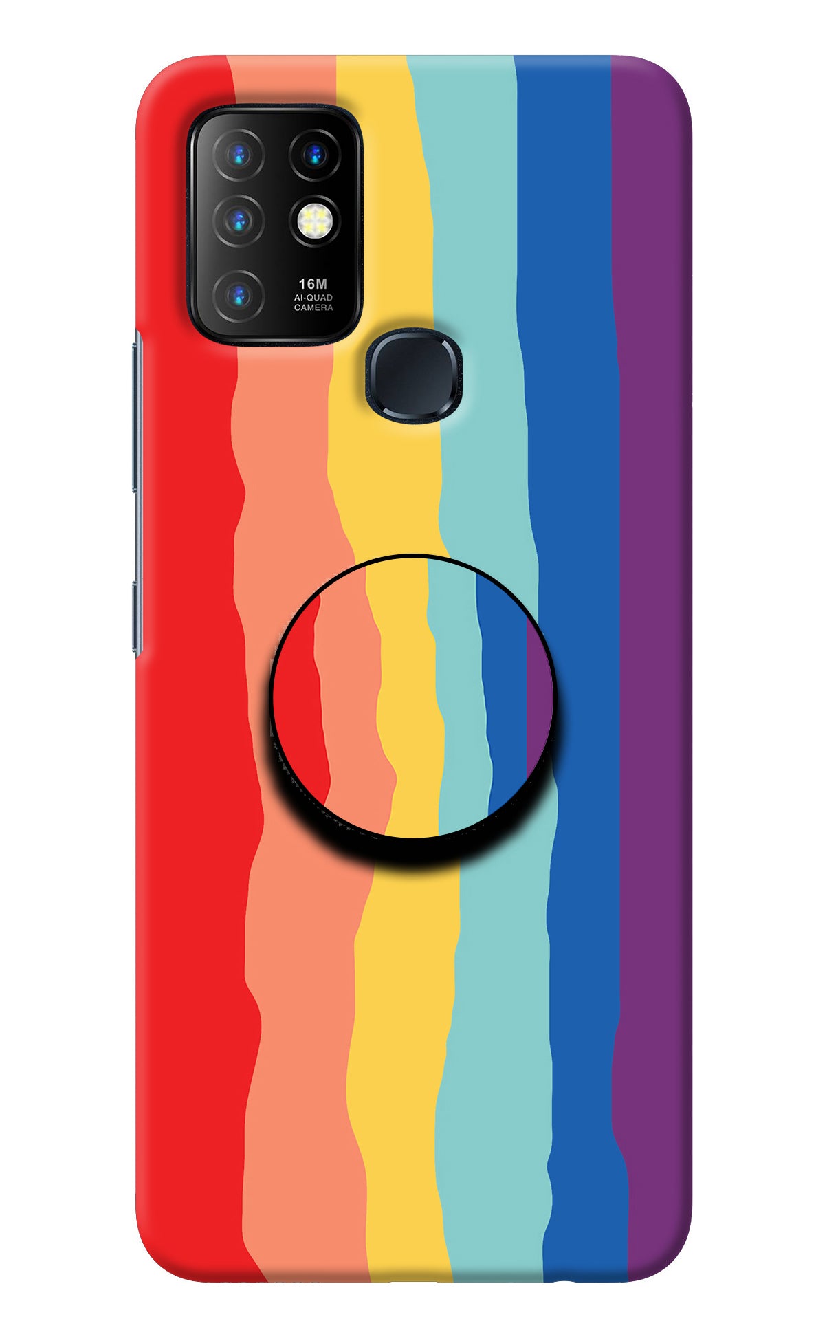 Rainbow Infinix Hot 10 Pop Case