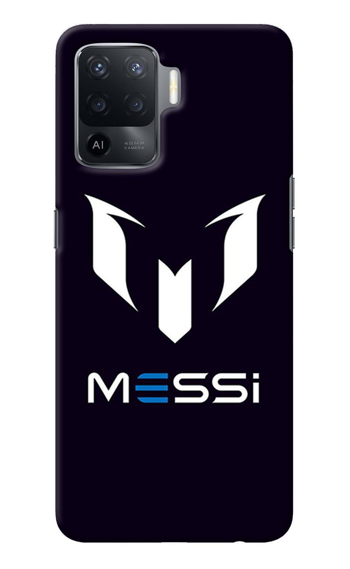 Messi Logo Oppo F19 Pro Back Cover