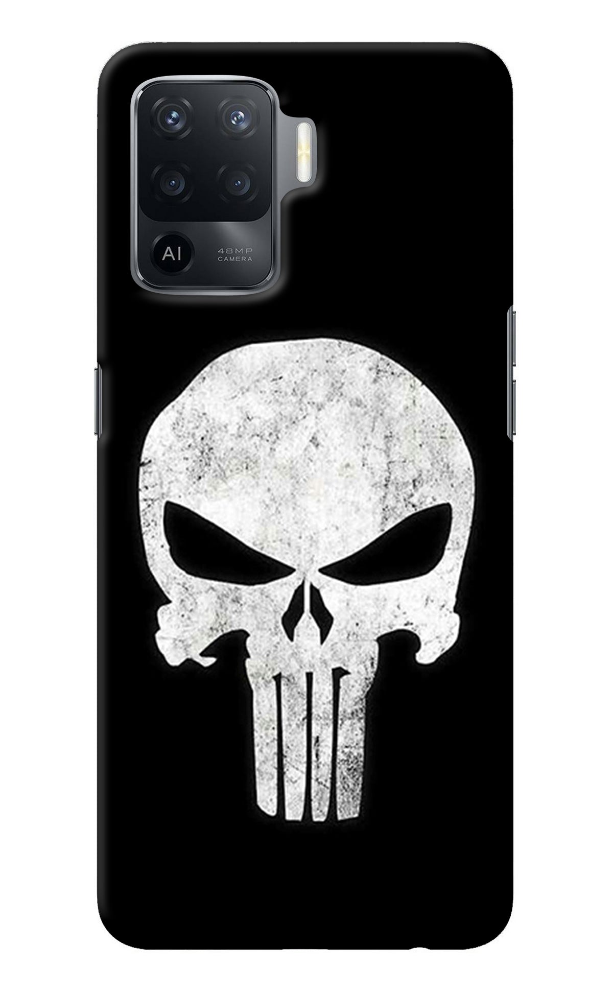 Punisher Skull Oppo F19 Pro Back Cover