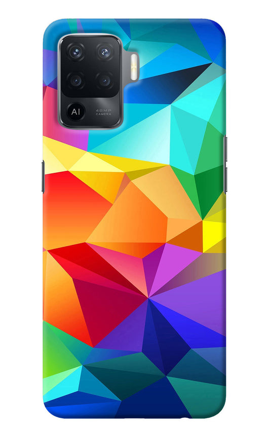 Abstract Pattern Oppo F19 Pro Back Cover