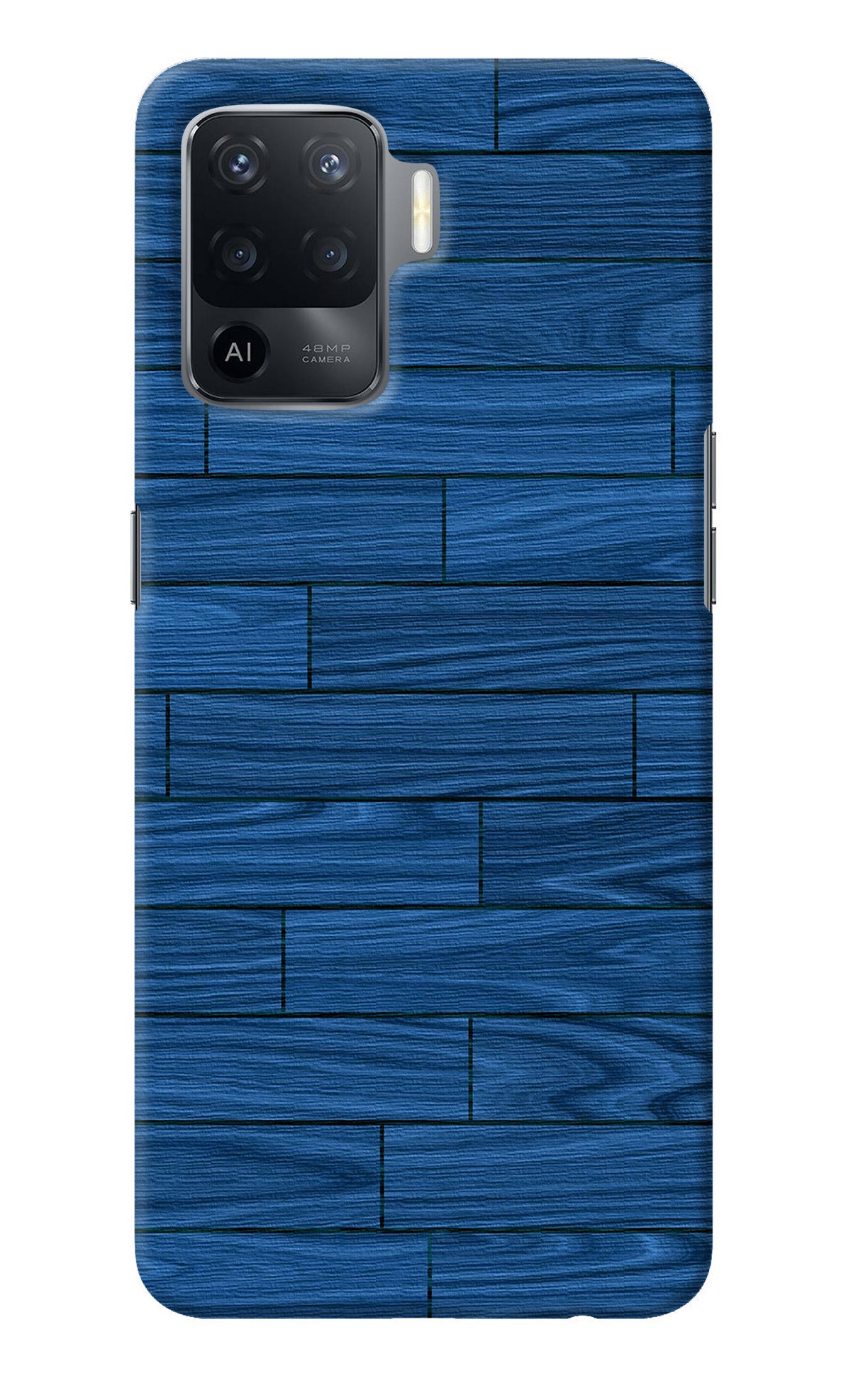 Wooden Texture Oppo F19 Pro Back Cover