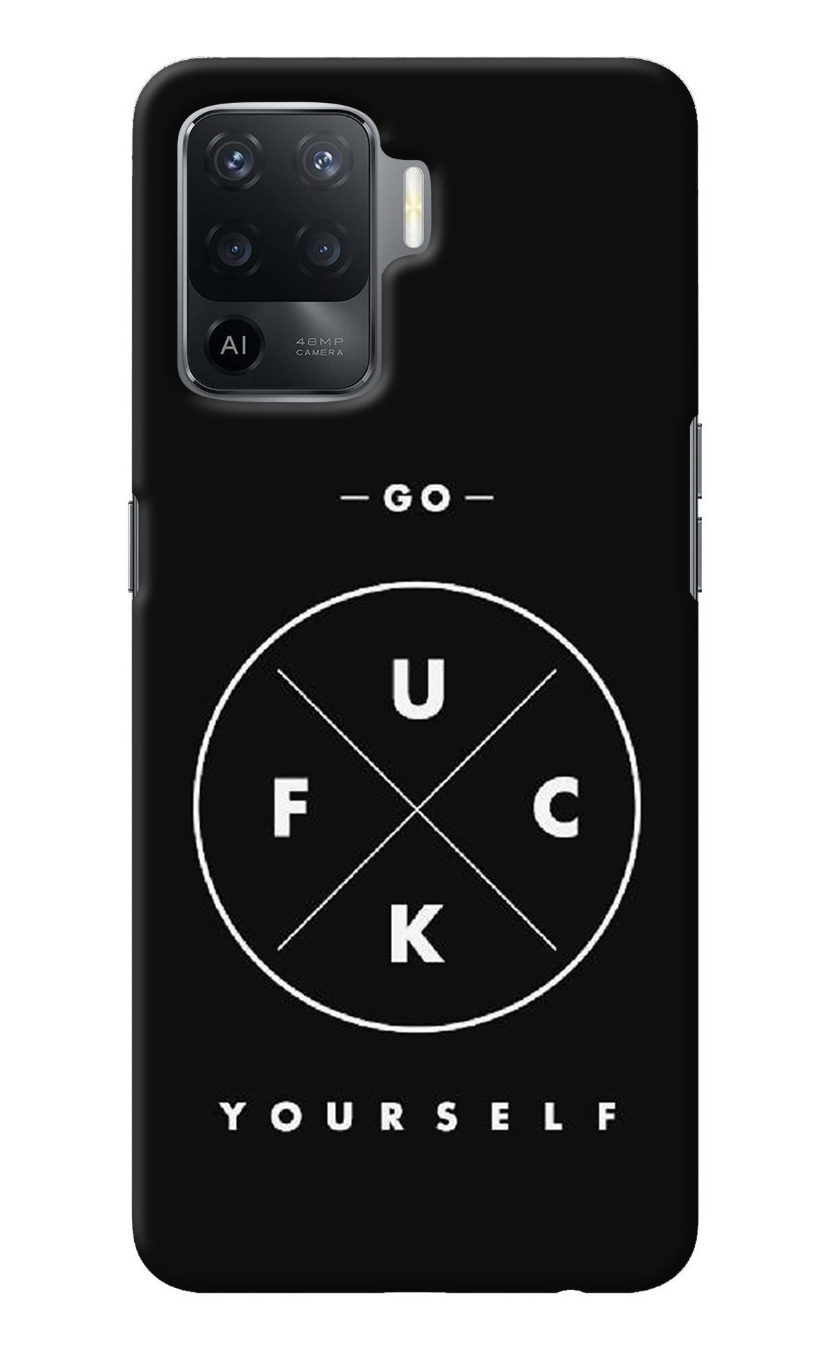 Go Fuck Yourself Oppo F19 Pro Back Cover