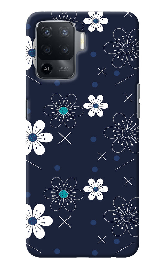 Flowers Oppo F19 Pro Back Cover