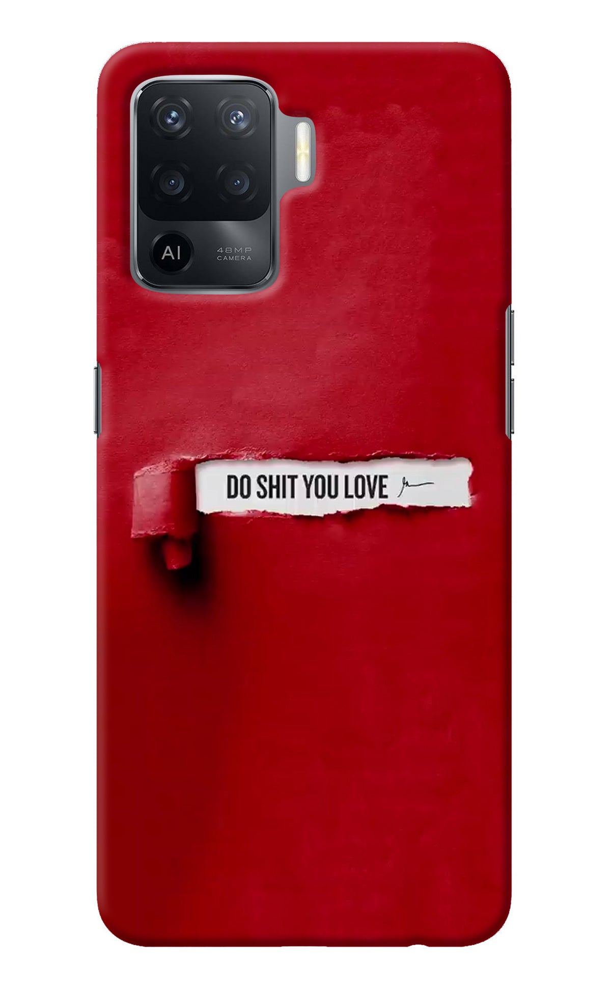 Do Shit You Love Oppo F19 Pro Back Cover