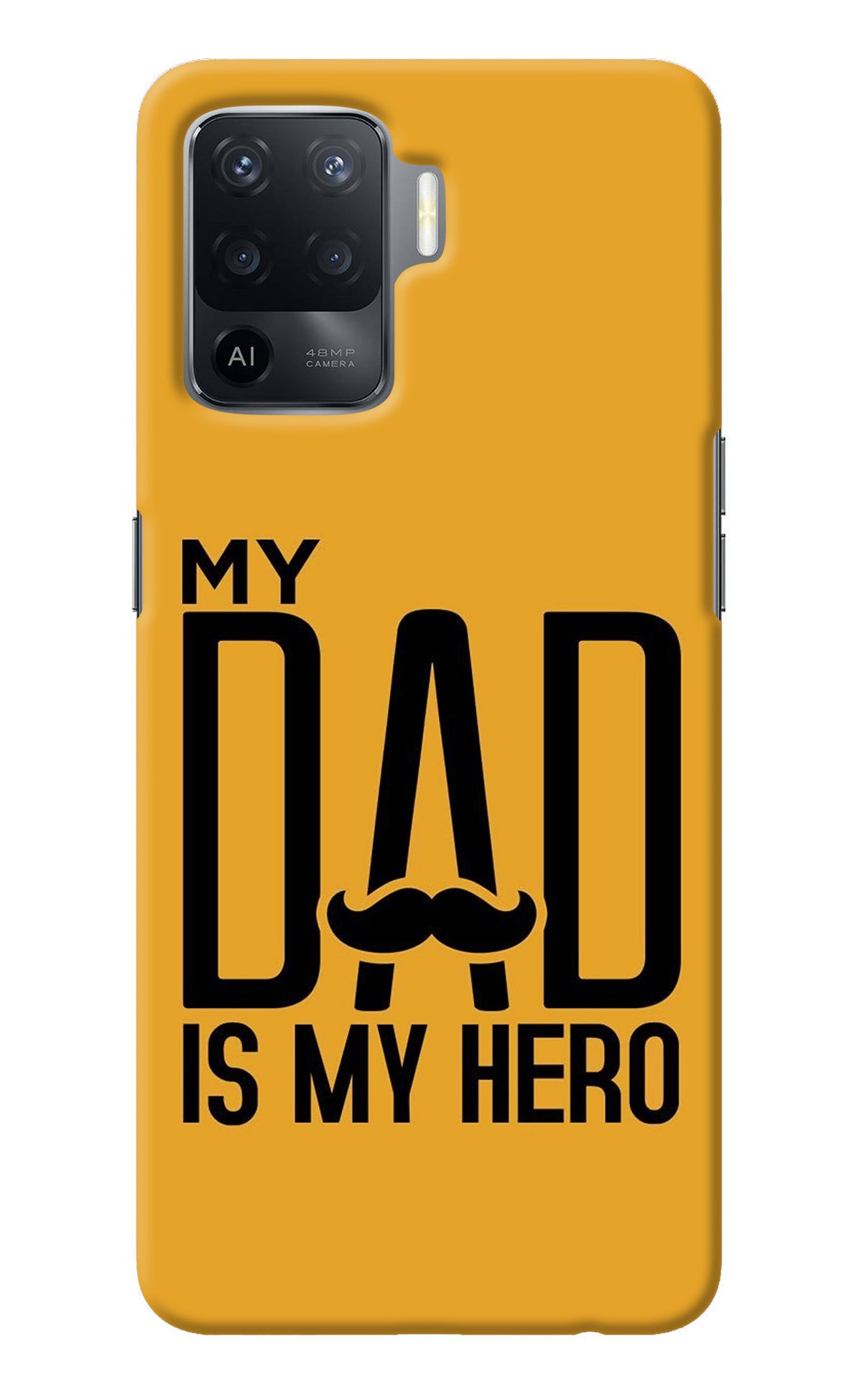 My Dad Is My Hero Oppo F19 Pro Back Cover