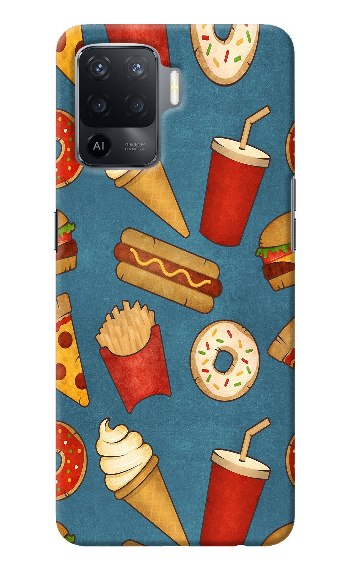 Foodie Oppo F19 Pro Back Cover