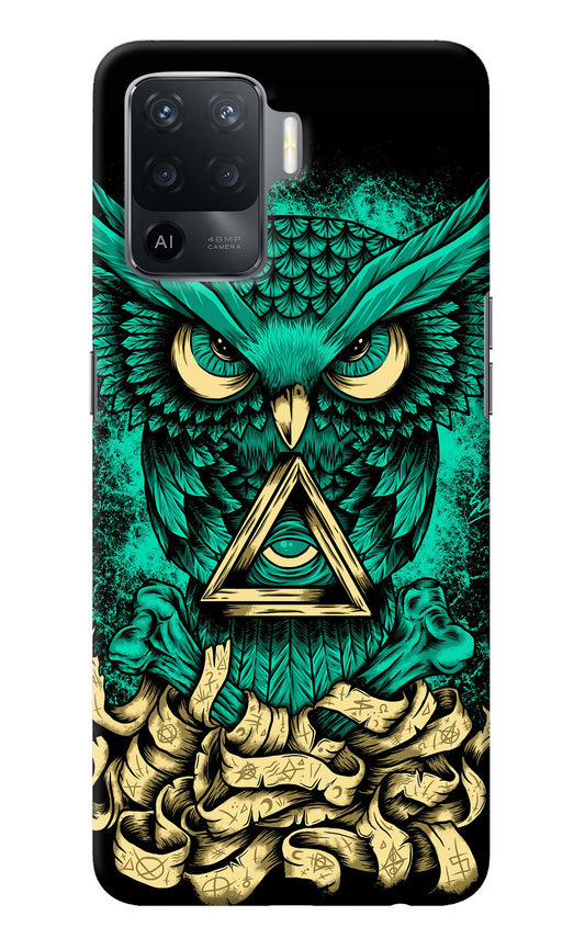 Green Owl Oppo F19 Pro Back Cover