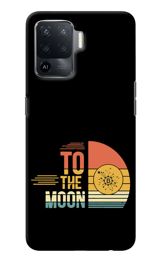 To the Moon Oppo F19 Pro Back Cover