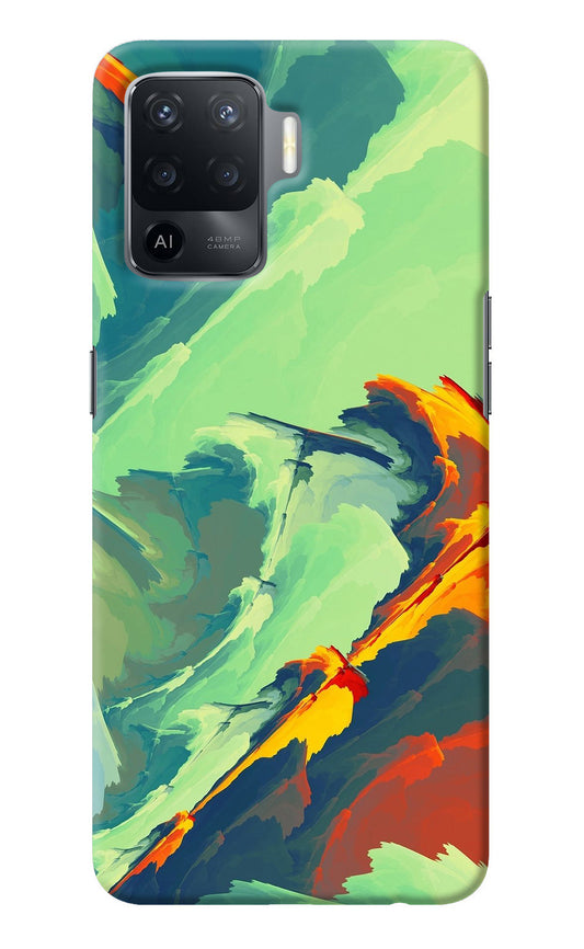 Paint Art Oppo F19 Pro Back Cover