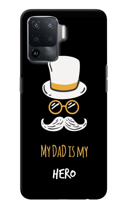 My Dad Is My Hero Oppo F19 Pro Back Cover
