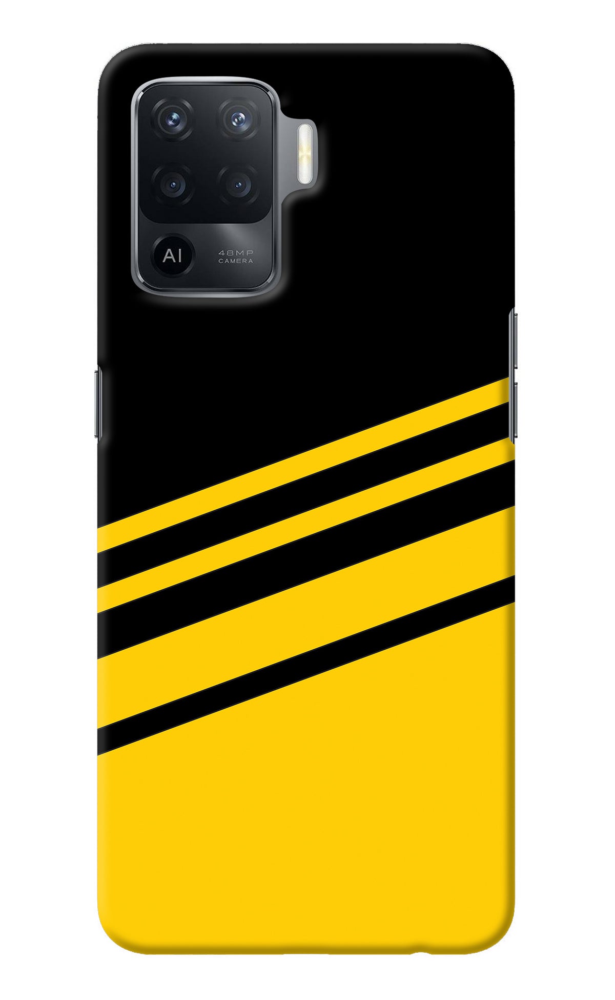 Yellow Shades Oppo F19 Pro Back Cover