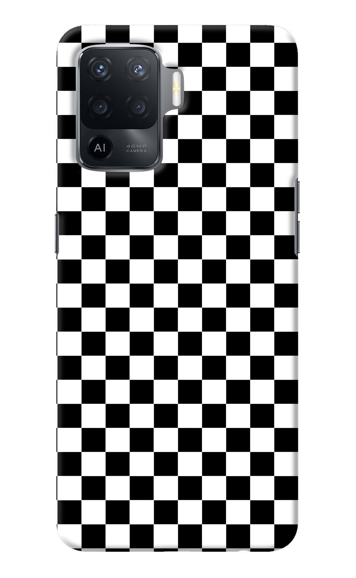 Chess Board Oppo F19 Pro Back Cover