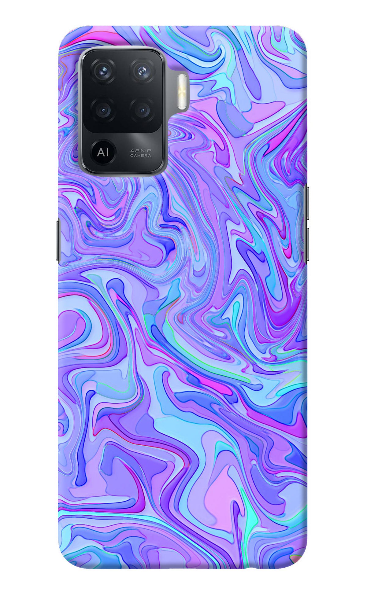 Glitter Oppo F19 Pro Back Cover