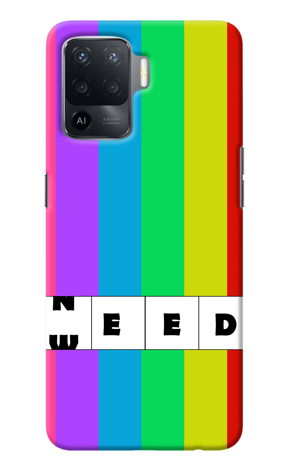 Need Weed Oppo F19 Pro Back Cover