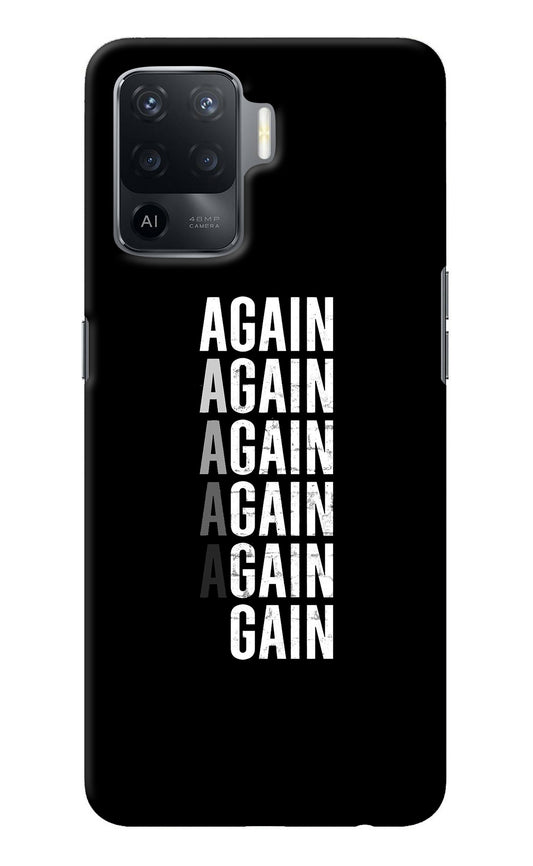 Again Again Gain Oppo F19 Pro Back Cover